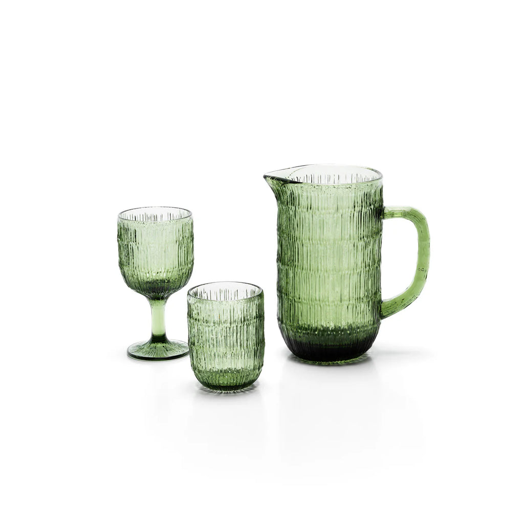 The Moss Ripple Pitcher - Green