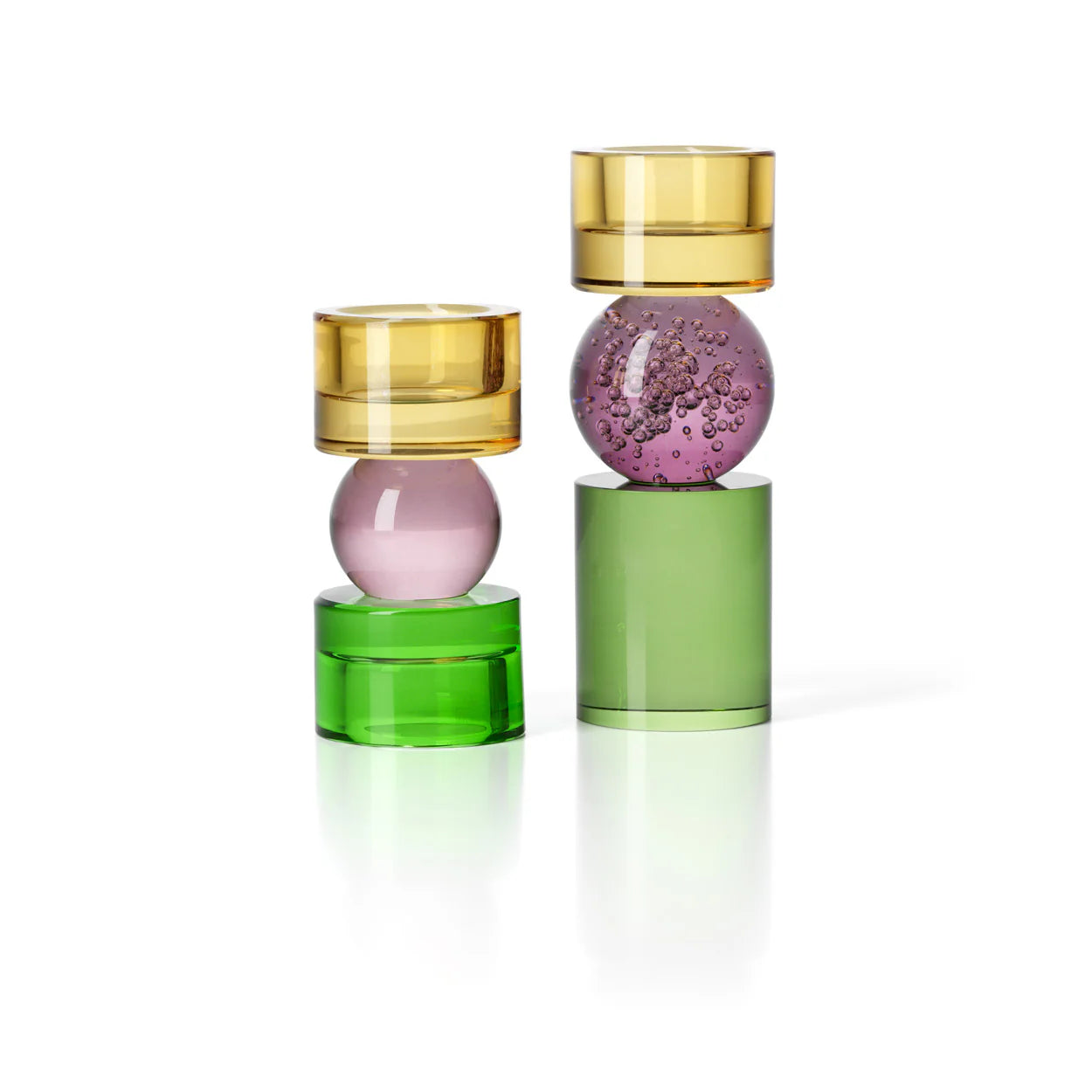 The Solar Jewel Candle Holder - Low