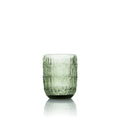The Moss Ripple Water Glass