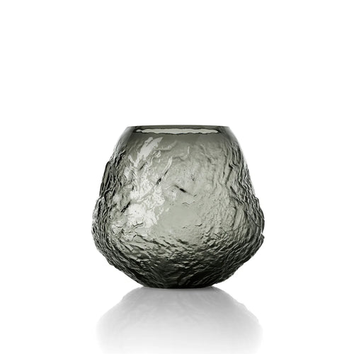 The Earth Crater Vase - Black