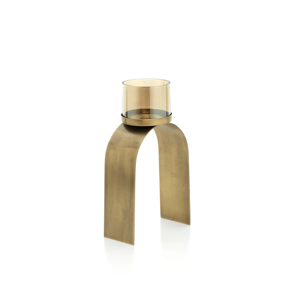 The Bow Glow T-Light Holder - Gold - SET/2
